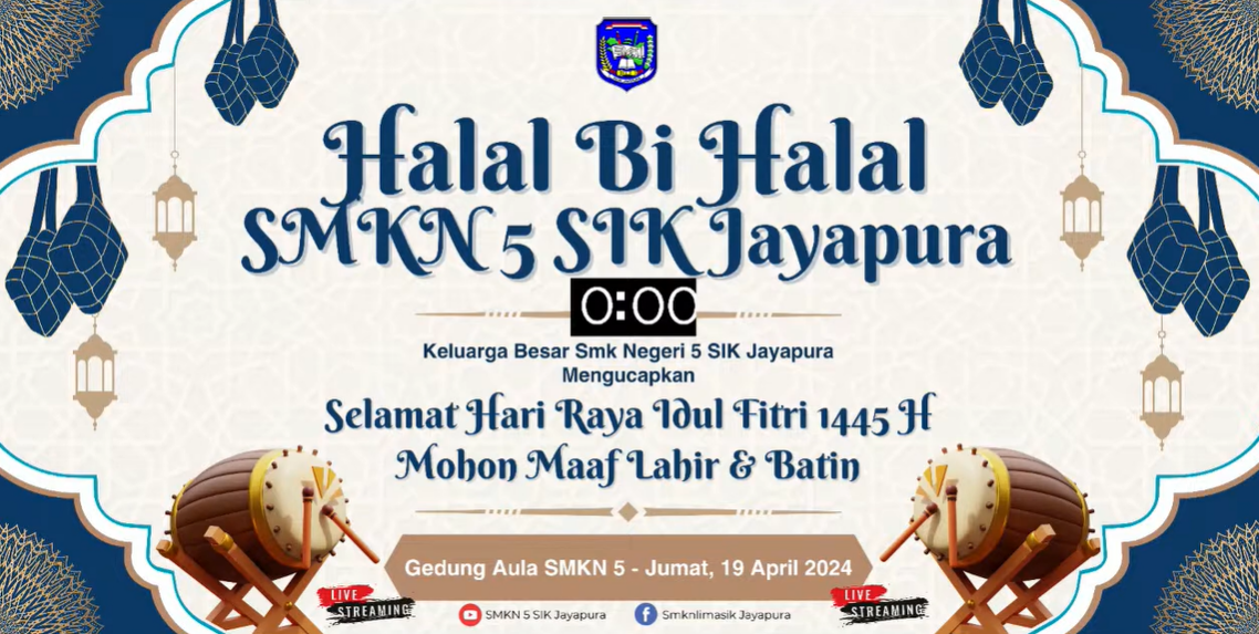 SMKN 5 SIK Jayapura || Halal Bi Halal